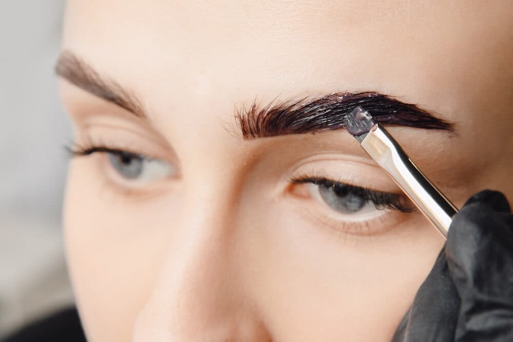 Master Tinting Of Eyebrow Hair Women, Brow Correction — Strut Hair & Beauty in Maroochydore, QLD