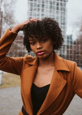 curly hair fringe
