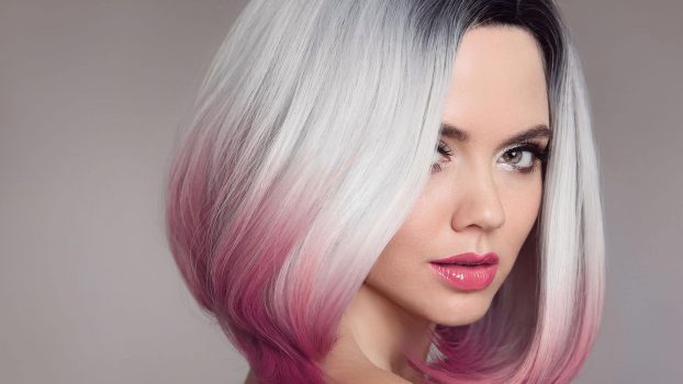 Short Hair with Pink — Hair Services in Maroochydore, QLD